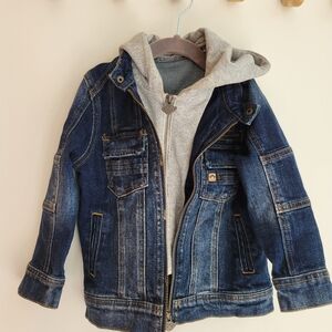 Appaman Jean jacket with hood 3/4 years